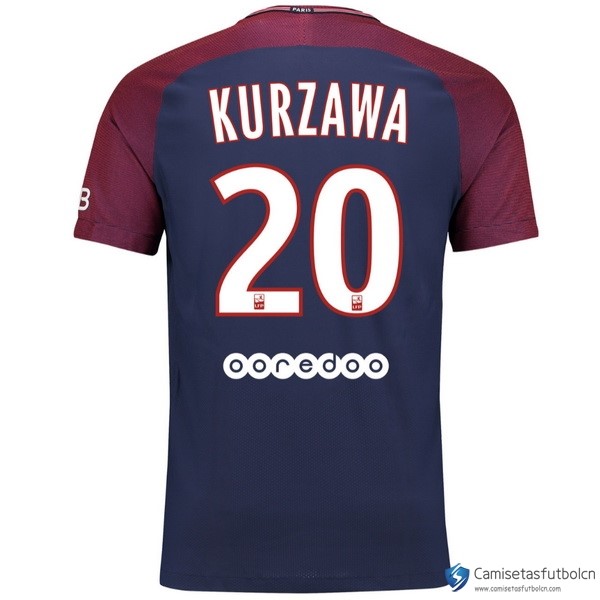 Camiseta Paris Saint Germain Primera equipo Kurzawa 2017-18